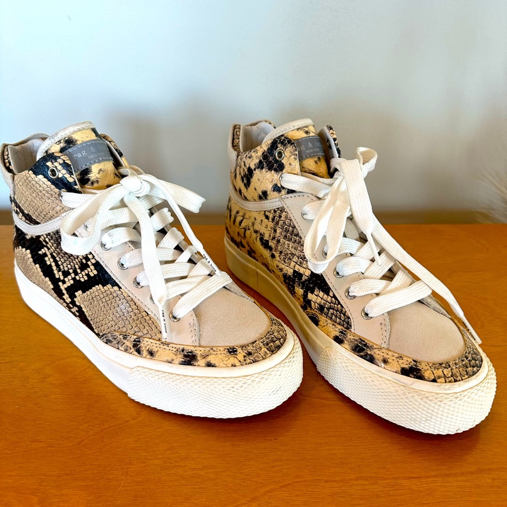Rag and Bone high top sneakers